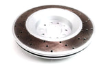 Maserati Levante S Modena front rear brake pads & dimpled drilled upgrade rotors TopEuro #15633
