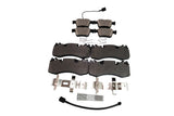 Maserati Levante S Modena front rear brake pads & dimpled drilled upgrade rotors TopEuro #15633