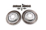 Maserati Quattroporte GTS 3.8 V8 rear brake pads & rotors Epd #1558