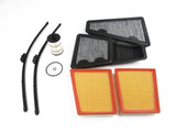 Bentley Gt Gtc Flying Spur V8 engine & cabin air filter wiper service kit #725