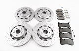 Mercedes Gt63 Amg front rear brake pads & rotors Epd #1735