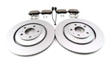 Bentley Gt GTc Flying Spur rear brake pads & rotors Epd #1605