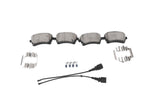 Bentley Gt GTc Flying Spur rear brake pads & rotors Epd #1605