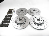 Mercedes Benz S63 S65 Amg front rear brake pads and rotors #496 Epd