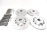 Mercedes C63s C63 Sl63 Sl65 Amg front rear brake pads & rotors Epd #1220