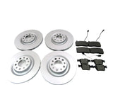 Alfa Romeo Giulia front rear brake pads and rotors Epd #427