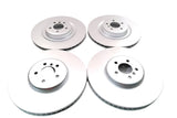 Rolls Royce Ghost 2010 2011 front rear brake rotors Epd #766