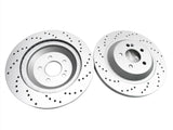 Mercedes S class S550 rear brake rotors Epd #674