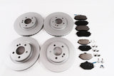 Mercedes G wagon G550 G500 front rear brake pads & rotors Epd #1724