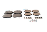 Mercedes G wagon G550 G500 front & rear brake pads Low Dust Epd #1710