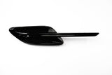 Bentley Continental Gt Gtc black left fender air vent grill 1pc #1874