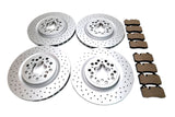 Ferrari F430 front rear brake pads & rotors #1800