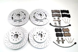 Maserati GranTurismo Gran Turismo Gt front rear brake pads rotors Epd #1803