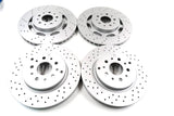 Maserati GranTurismo Gran Turismo Gt front rear brake disc rotors Epd #1804