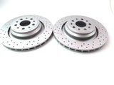 Maserati Ghibli Sq4 Quattroporte  rear brake rotors Epd #855