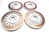 Maserati Ghibli 3.8 Trofeo front rear brake disc rotors Epd #1891