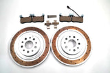 Maserati Ghibli 3.8 Trofeo rear brake pads & rotors Epd #1895