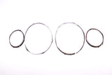 Bentley Mulsanne chrome headlight rings 4pcs #2437