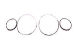 Bentley Mulsanne chrome headlight rings 4pcs #2437