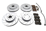 Maserati GranTurismo Quattroporte front rear brake pads rotors Epd #1930