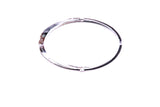 Bentley Bentayga left outer chrome headlight ring #2448