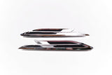 Bentley Bentayga chrome left right fender air vent grill 2pcs