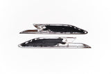 Bentley Bentayga chrome left right fender air vent grill 2pcs