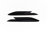 Bentley Bentayga black left  right fender air vent grill 2pcs