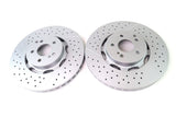 Mercedes E63 C63 Gt63 Sl63 Clk63 Cls63 Amg front brake pads rotors #1051