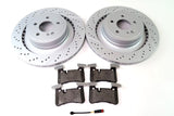 Mercedes Benz E63 AmgS C63 Cls63 Amg rear brake pads rotors Epd #1053