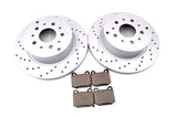 Maserati Quattroporte rear brake pads & rotors Epd #1080