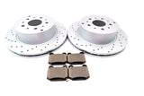 Maserati Quattroporte rear brake pads & rotors Epd #1080