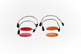 Bentley Continental Gt Gtc Flying Spur front and rear bumper side marker lights 4pcs