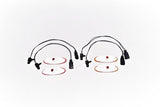 Bentley Continental Gt Gtc Flying Spur front and rear bumper side marker lights 4pcs
