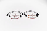 Bentley Continental Gt Gtc Flying Spur front and rear bumper side marker lights 4pcs
