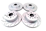 Maserati Quattroporte front rear brake disc rotors Epd #1087