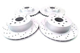 Maserati Quattroporte front rear brake pads & rotors Epd #1084