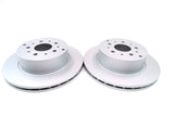 Maserati Quattroporte rear brake pads & rotors smooth Epd #1092