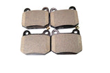 Maserati Quattroporte rear brake pads & rotors smooth Epd #1092