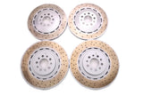 Maserati GranTurismo Gran Turismo Gt front rear brake disc rotors TopEuro #2485