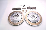 Maserati GranTurismo Gran Turismo Gt rear brake pads and rotors TopEuro #2489