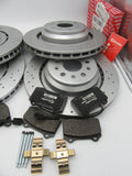 Maserati Ghibli Quattroporte Front Rear Brembo Brake Pads Replacement  Rotors 1510