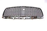 Bentley Bentayga Ewb Azure front chrome + black radiator grille #2547
