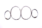 Bentley Gt Gtc chrome headlight rings 4pcs #2578