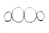 Bentley Gt Gtc chrome headlight rings 4pcs #2578