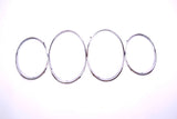 Bentley Flying Spur chrome headlight rings 4pcs #2583