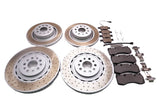 Maserati Levante S Modena front rear brake pads rotors TopEuro #2678