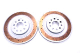 Maserati Ghibli 3.8 Trofeo rear brake disc rotors 2pcs TopEuro #2695