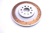 Maserati Ghibli 3.8 Trofeo front & rear brake disc rotors TopEuro #2690