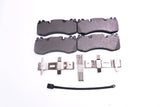 Maserati Ghibli 3.8 Trofeo front brake pads & rotors Low Dust TopEuro #2691